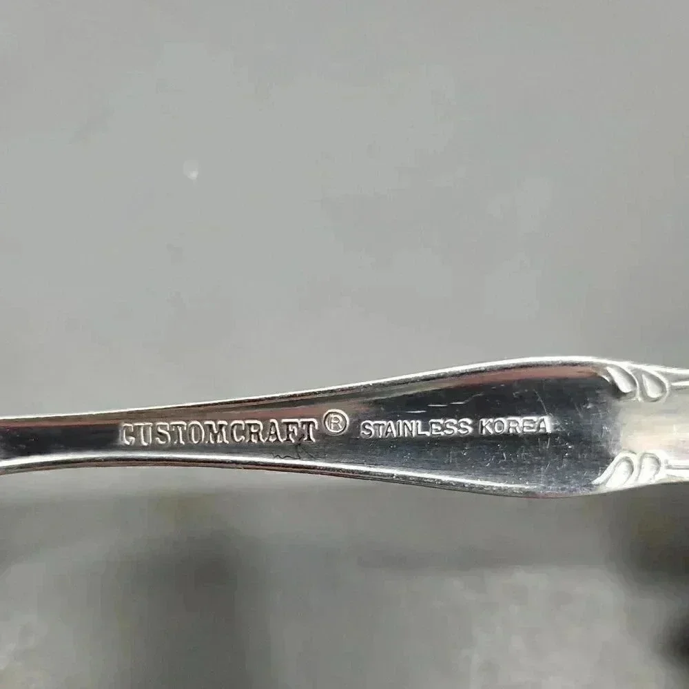 Flatware Stainless Steel Korea Letter 